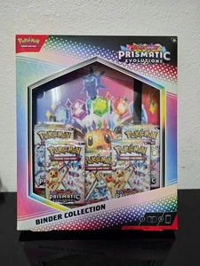 Pokemon TCG SV8.5 Prismatic Evolutions Binder Collection Box Factory Sealed - Picture 1 of 4
