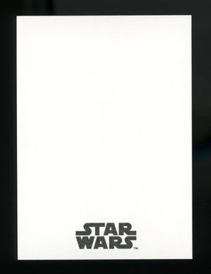 Star Wars 2017 Topps The Last Jedi Series 2 Artist Sketch Card Blank 1/1 - Image 1 of 2