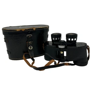 Vintage Valor Fernglas 7 x 35 Extraweitwinkel 578 Fuß bei 1000 Yards J-E7 Bernstein - Bild 1 von 15