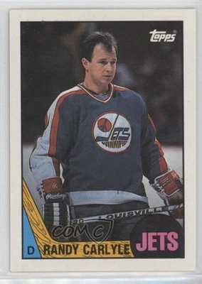 1987-88 Topps Randy Carlyle #9 - Image 1 of 2