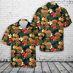 Canadian Army Princess Louise Fusiliers Hawaiian Shirt - Picture 1 of 2