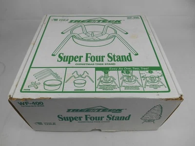 Tree Teck Christmas Tree Super Four Stand WF-400 For Trees Up To 10 Ft. - Image 1 of 4