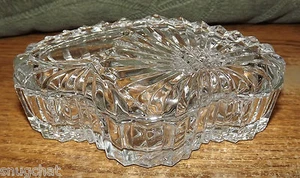 Caja de vidrio cubierta de corazón a corazón de cristal de plomo Studio Nova diseño precioso y único - Imagen 1 de 4