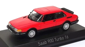 Norev 1/43 Scale Diecast 810035 - 1992 Saab 900 Turbo 16 - Red - Picture 1 of 5