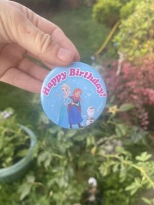 Frozen Birthday Badge - Picture 1 of 2