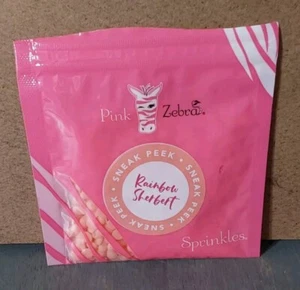 Pink Zebra Wax Pellet Sprinkles Sample Pack Rainbow Sherbert Scent Full - Picture 1 of 2