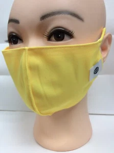 2021 GESICHTSMASKE ~ POMCHIES ~ *KINDERGRÖSSE* ~ SONNENGELB ~ NEU - Bild 1 von 2