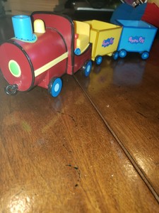 peppa pig weebles train