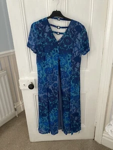 vintage tea dress size 14 - Picture 1 of 8
