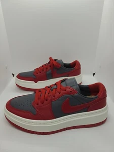 NEW Nike Air Jordan 1 Elevate Low - Dark Grey/Varsity Red Size 9 - Picture 1 of 10