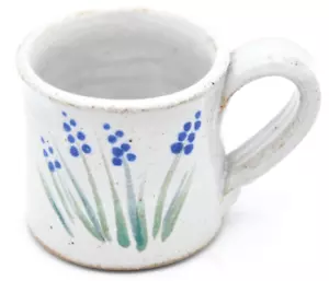 Traubenhyazinthe Blumenstudio Keramik Becher Handarbeit Tee Kaffee - Bild 1 von 5