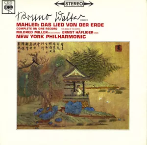 CBS SBRG-72126 UK Presse MAHLER Das Lied von der Erde WALTER HAEFLIGER MILLER NM - Bild 1 von 3