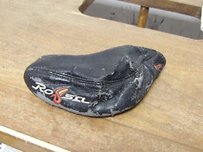 Taylormade Rossa Blade Black Leather Putter Headcover Rough shape but useable!! - Image 1 of 2