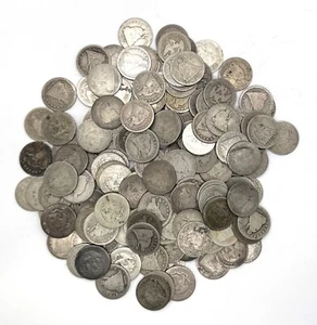 Verschiedene sitzende Liberty Quarters 25c USA 90% Silber Umlaufmünzen - Bild 1 von 1