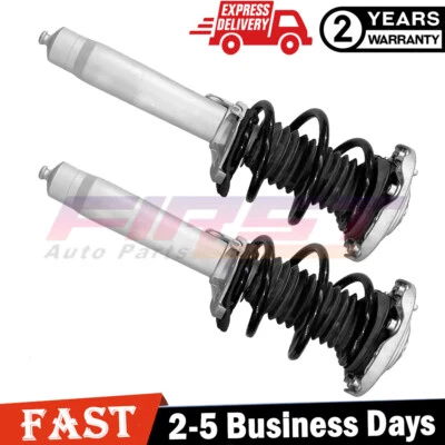 2X Front LH & RH Shock Absorber ASSYS w/EDC Fit 2015-2020 BMW M3 M4 F80 F82 F83 - Imagem 1 de 4