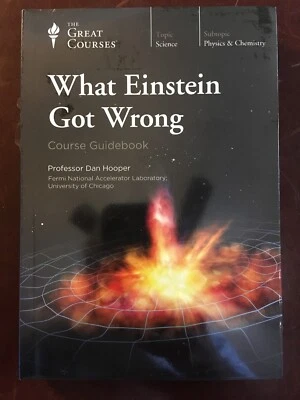 What Einstein Got Wrong 2017 CD Great Courses Science Physics + Guidebook - Image 1 of 2