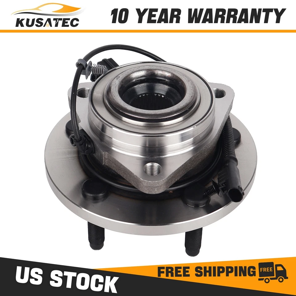 Conjunto de rolamento de cubo de roda dianteira para 2005-2010 Dodge Dakota Mitsubishi Raider - Imagem 1 de 4