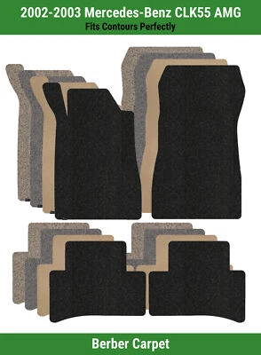 Alfombrillas Lloyd Berber fila delantera y trasera para Mercedes-Benz CLK55 AMG 2002-2003  Foto 1 de 4