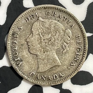 1892 Canada 5 Cents Lot#E6965 Silver! Better Date - Picture 1 of 2