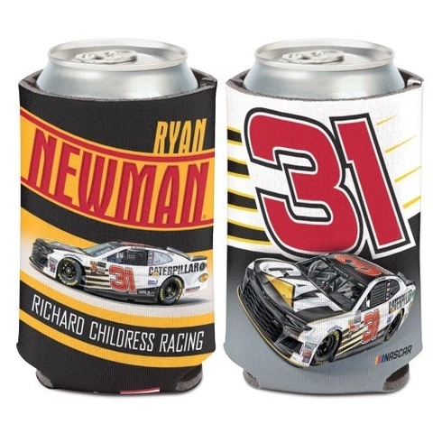 Ryan Newman 2018 Wincraft #31 Caterpillar 12oz Can Coolie FREE SHIP! Cover