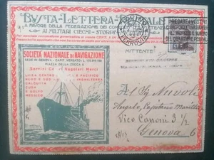 Regno Busta Lettera Postale Blp N 4 B Firmata Cat 21 - Foto 1 di 3