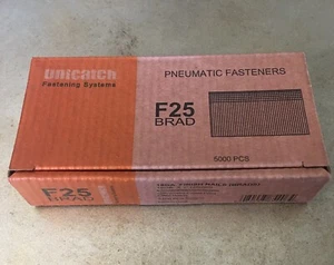 1" 18 Gauge Straight Brad Finish Nails 18 Ga. (5,000/Bx.) (Case of 10) - Picture 1 of 3
