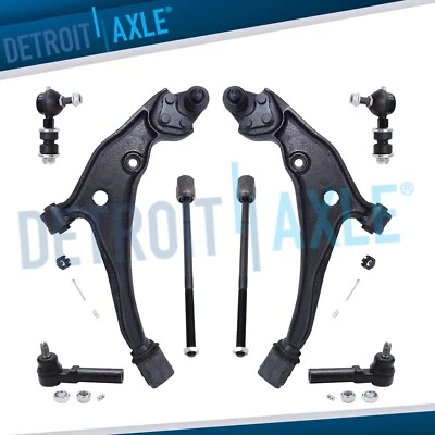 Kit completo de suspensión delantera de 8 piezas para Nissan Quest Mercury Villager 1999-2002 Foto 1 de 4