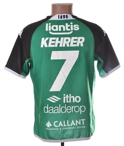 CERCLE BRUGGE BELGIUM 2021/2022 HOME FOOTBALL SHIRT KAPPA M #7 KEHRER - Picture 1 of 12