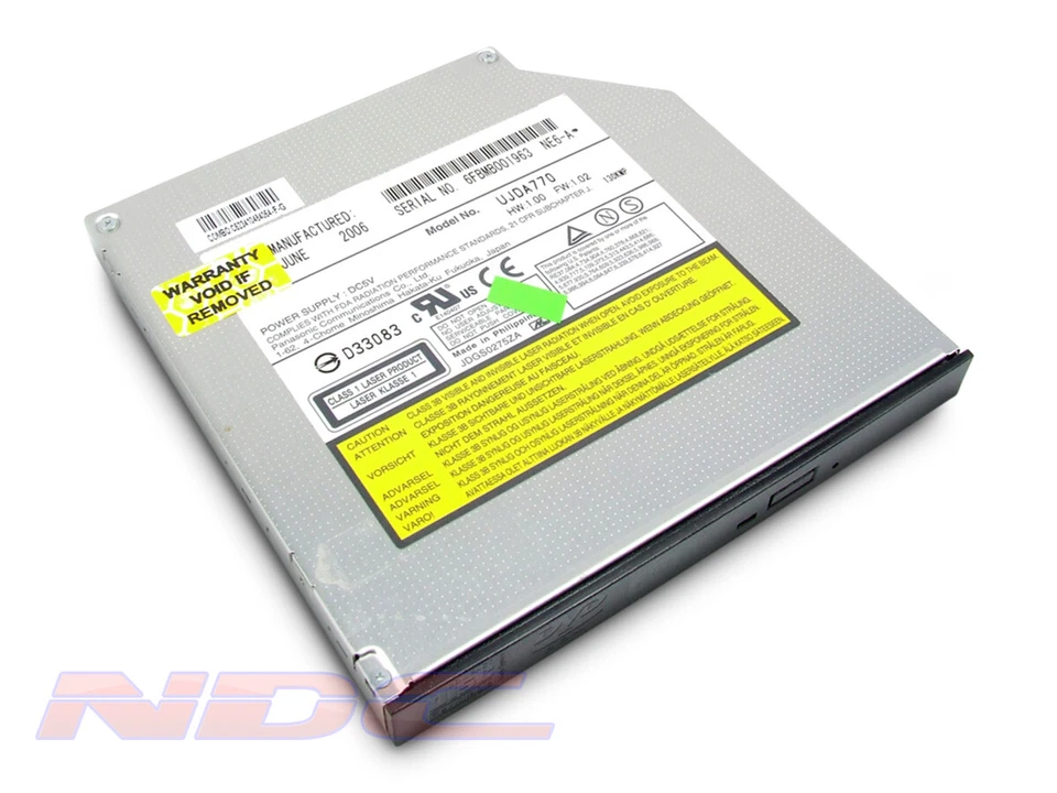 Panasonic Tray Load 12.7mm  IDE Combo Drive With Bezel - UJDA770 - Image 1 of 1