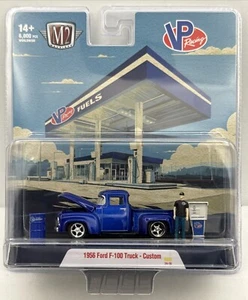 M2 Machines 2024 Diorama Series 1956 Ford F-100 Truck - Custom VP Racing - Picture 1 of 8