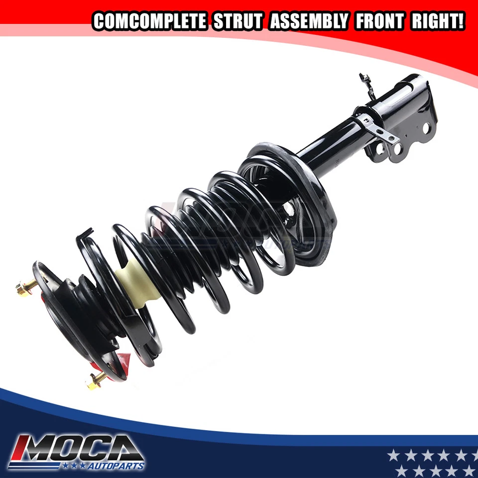 Front Right Shock Strut Assembly Kit Fit 1993 1994 1995 1996 1997 Geo Prizm - Image 1 of 4