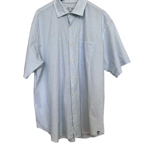 Peter Millar Men’s Sz 2XL Casual Button Down Shirt Leaf Print - Picture 1 of 8