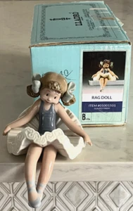 Lladro 1501 "Rag Doll" Ballerina Girl, Shelf Sitter, Ledge Hanger - MIB, RV$400 - Picture 1 of 21