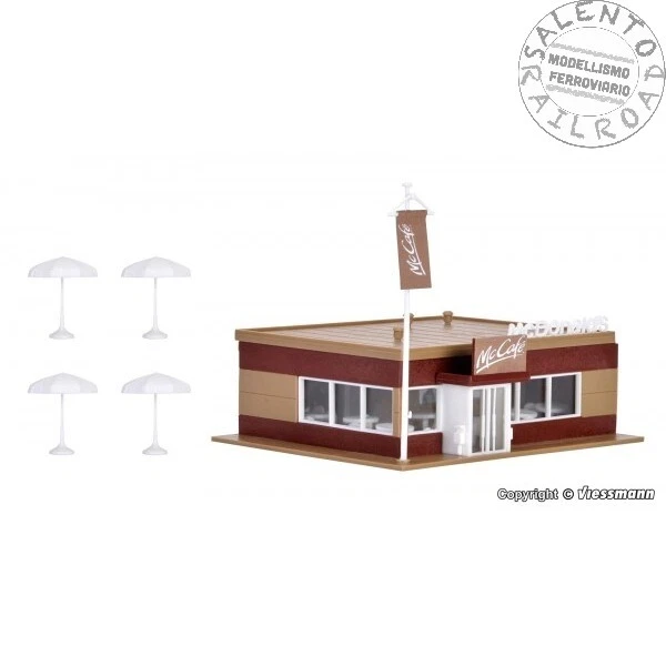 Vollmer 43636 McCafé Of McDonald's In Scale 1:87 H0 - Image 1 of 1