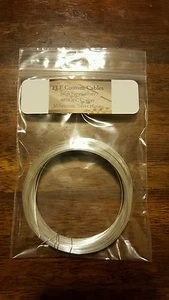 Alambre de cobre núcleo sólido OCC 24awg plateado 99,9999 % puro 60 ft. - Imagen 1 de 2