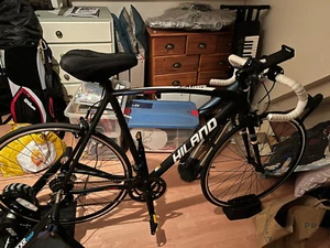 Hiland Road Bike Alliance 1.0, Black frame. Nearly new - Picture 1 of 6