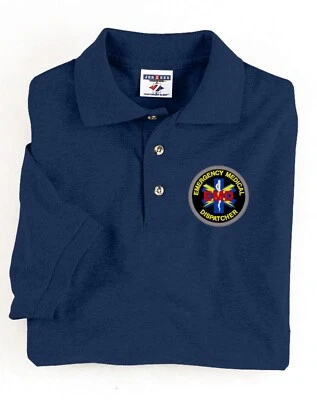 EMD Emergency Medical Dispatcher Polo Embroidered #404-8800 - Image 1 of 3