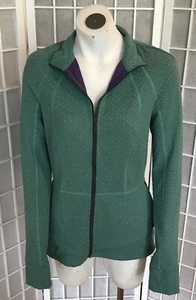 Chaqueta Anthropologie Pure + Good Dotted Swiss S Peplum Cremallera Bolsillos Acanalados - EE. UU. - Imagen 1 de 20