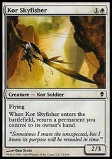 X4 Kor Skyfisher Zendikar LP/NM MTG Magic DNA GAMES