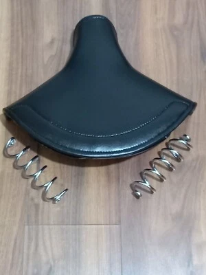 Universal Large Lycette Saddle Seat With Chrome Springs - Image 1 of 4