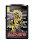 Zippo 7680,   "Iron Maiden" Black Matte Finish Lighter