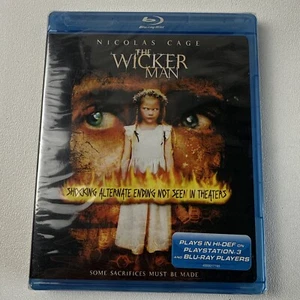 The Wicker Man (Blu-ray Disc, 2007) Nicolas Cage Horror HTF RARE OOP New, Sealed - Picture 1 of 2