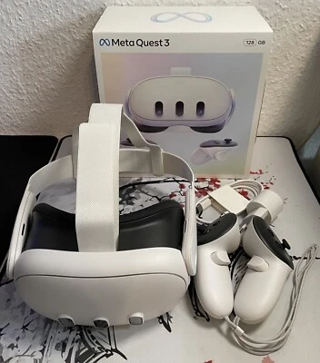 Meta Quest 3 128GB VR-Headset - Weiß - Bild 1 von 4