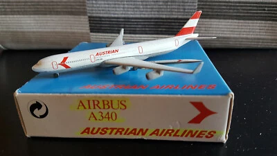 Schabak 1:600 Airbus A340 Austrian Airlines *OLD LIVERY* - Immagine 1 di 2