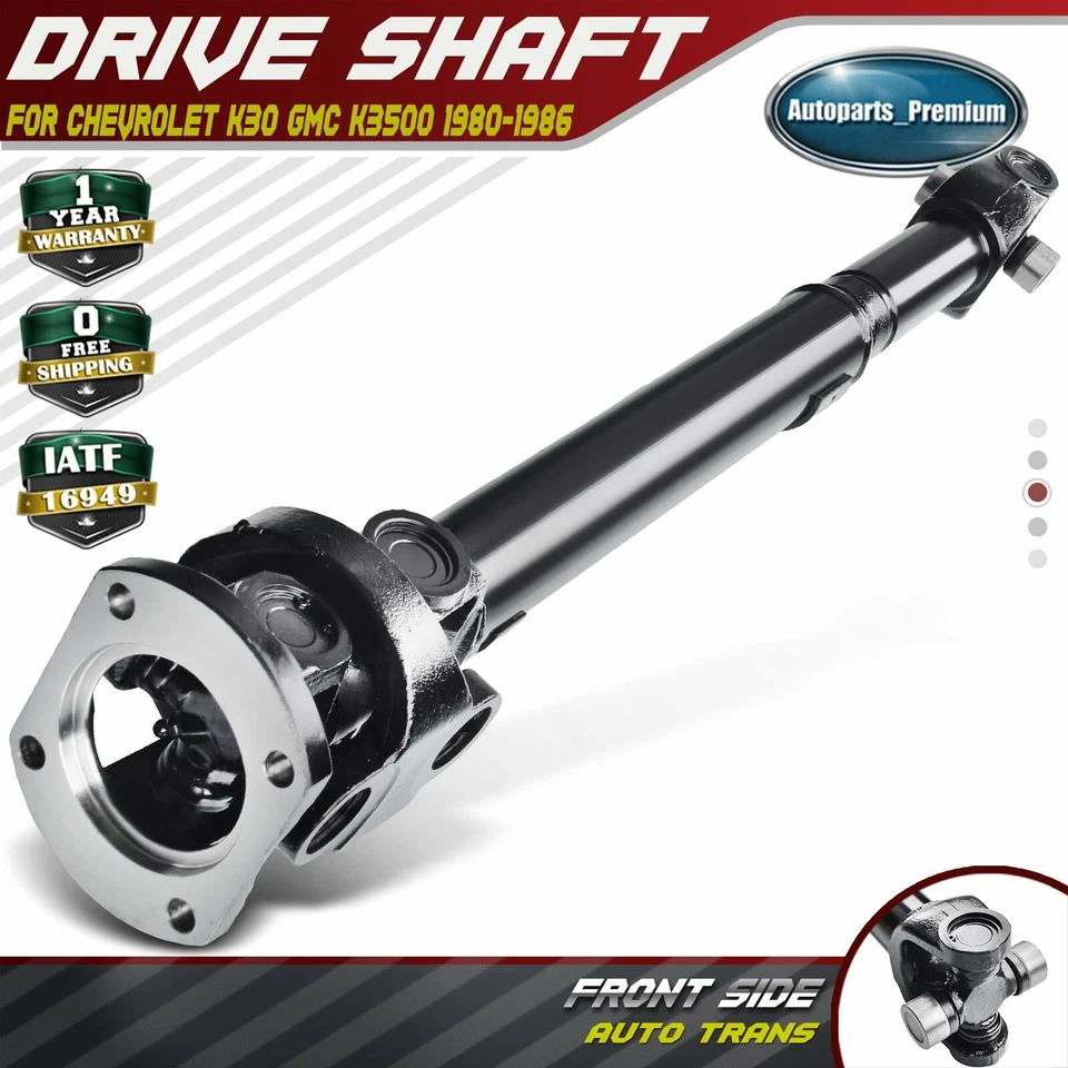 Conjunto de eje de transmisión delantero para Chevrolet K30 GMC K3500 1980-1986 automático Foto 1 de 4