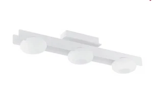 Plafoniera Eglo Tempio 91992 bianca plafoniera 3x6 W lampada 68x13 cm  - Foto 1 di 2