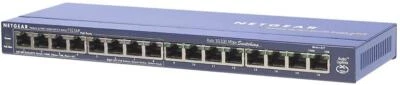 NETGEAR 16-Port Fast Ethernet 10/100 Unmanaged Desktop Switch FS116PEU - Image 1 of 4