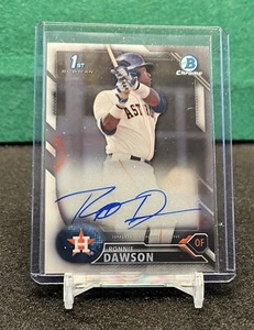 2016 Bowman Chrome Draft Pick Autographs #CDA-RD Ronnie Dawson 1st - Picture 1 of 2