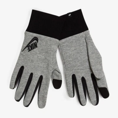 Nike Club Fleece Men’s Gloves Grey Sizes Small/Large/X-Large - image 1 of 3