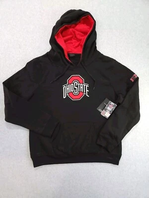 NUEVO CON ETIQUETAS Ohio State Colosseum Mujer Pullover Sudadera con Capucha Fútbol Logo Talla XXL Foto 1 de 4